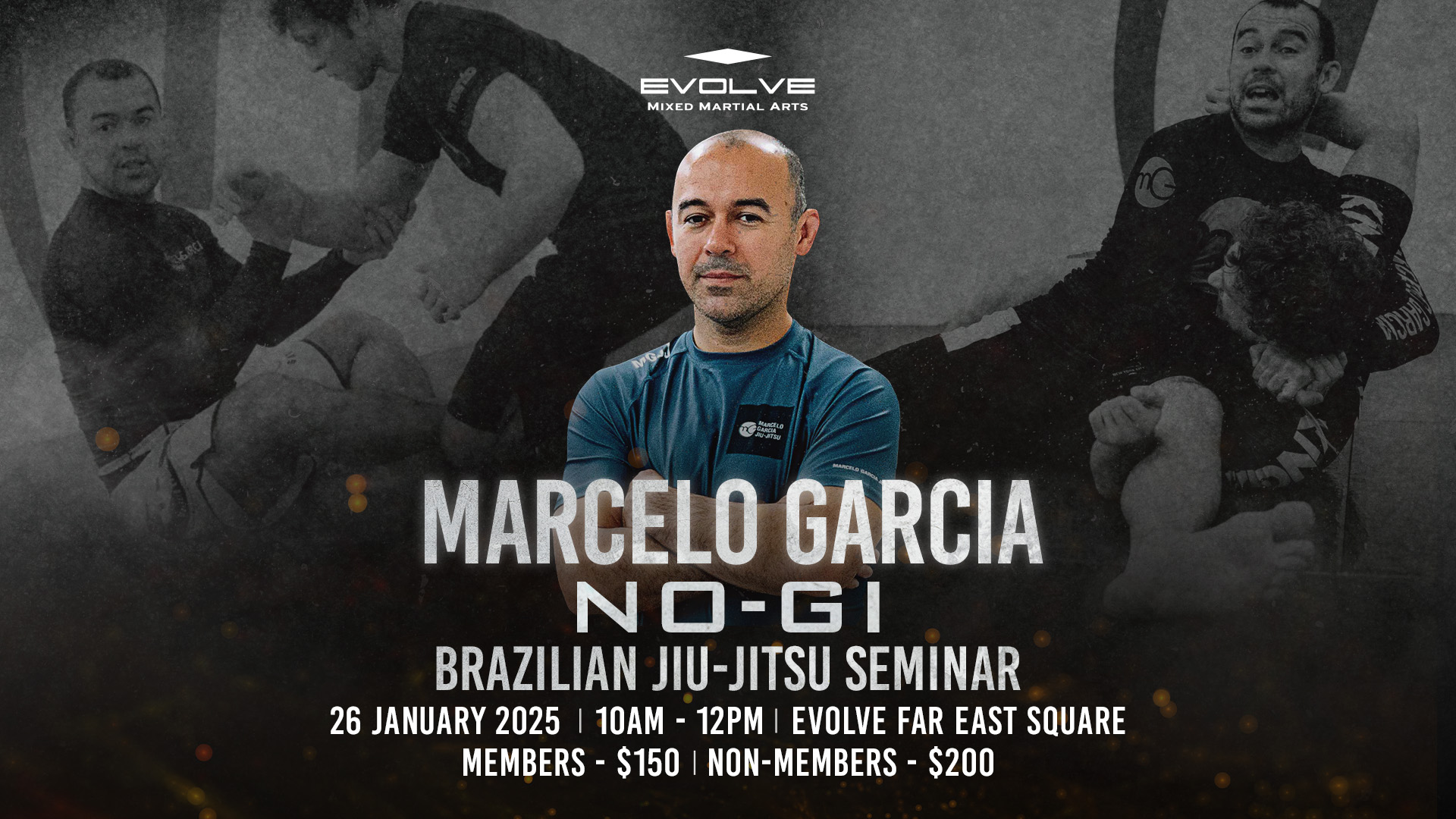 BJJ No-Gi Seminar With 9x BJJ World Champion Marcelo Garcia