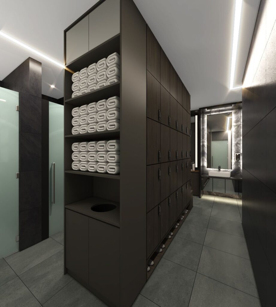 Evolve MMA (Star Vista) Locker Room