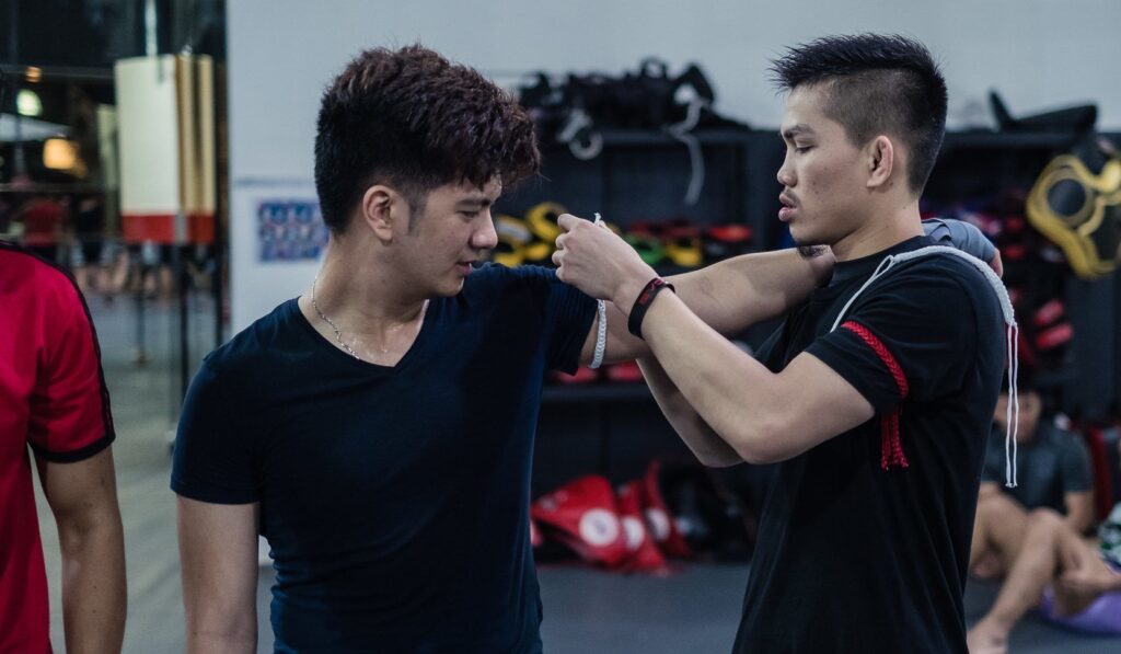 Muay Thai Student Singapore